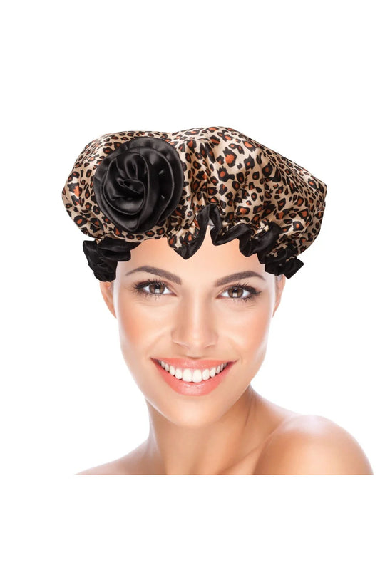 Beauty Pro Shower Cap Panther