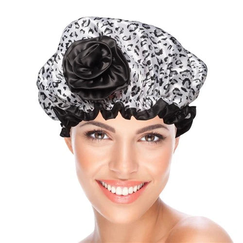 Beauty Pro Shower Cap Cheetah