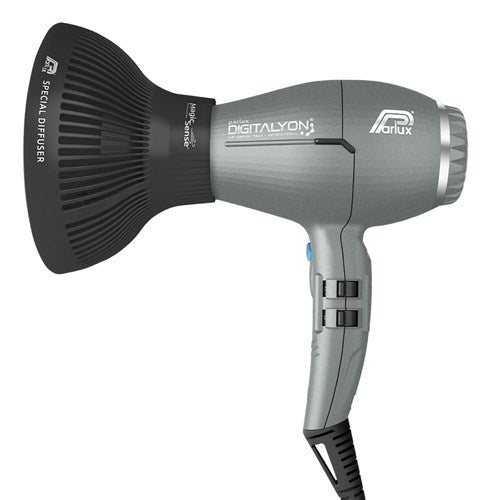 Parlux Digitalyon Hair Dryer And Diffuser Glitter Grey