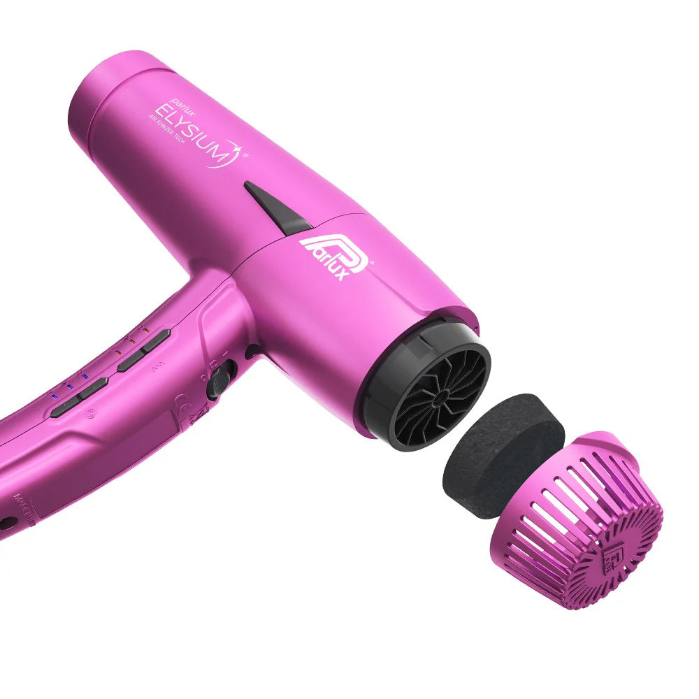 Parlux Elysium Hair Dryer with Diffuser Fuschia