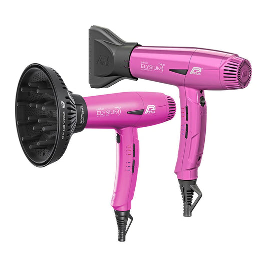 Parlux Elysium Hair Dryer with Diffuser Fuschia