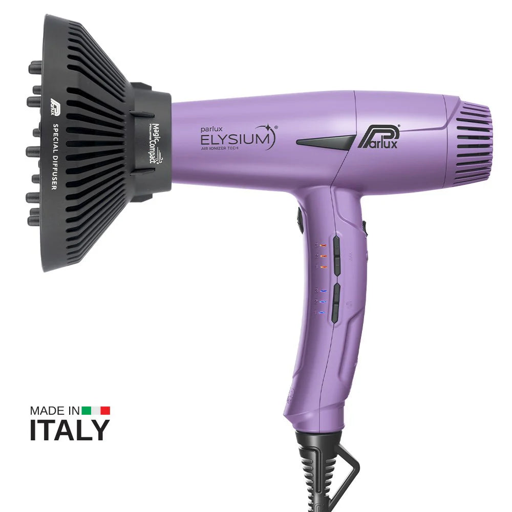 Parlux Elysium Hair Dryer with Diffuser Lilac