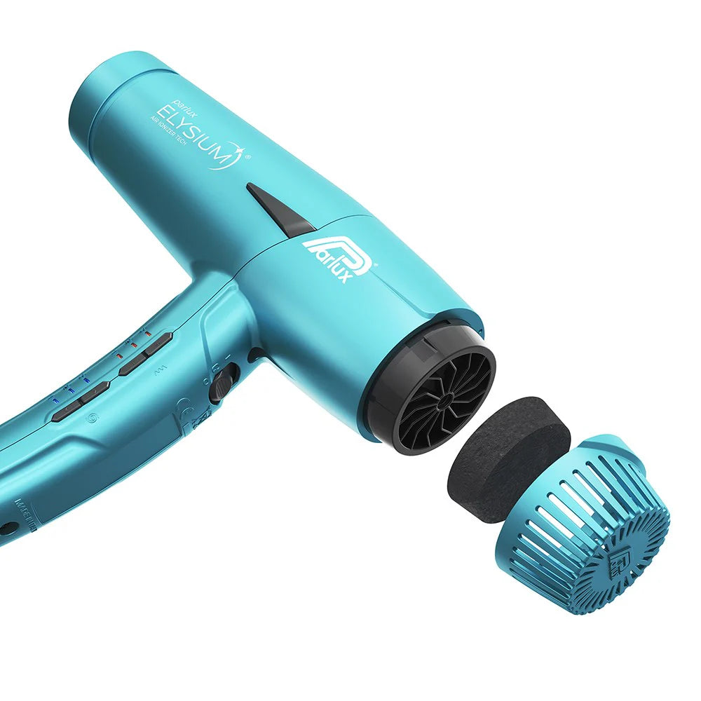 Parlux Elysium Hair Dryer with Diffuser Blue