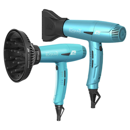 Parlux Elysium Hair Dryer with Diffuser Blue