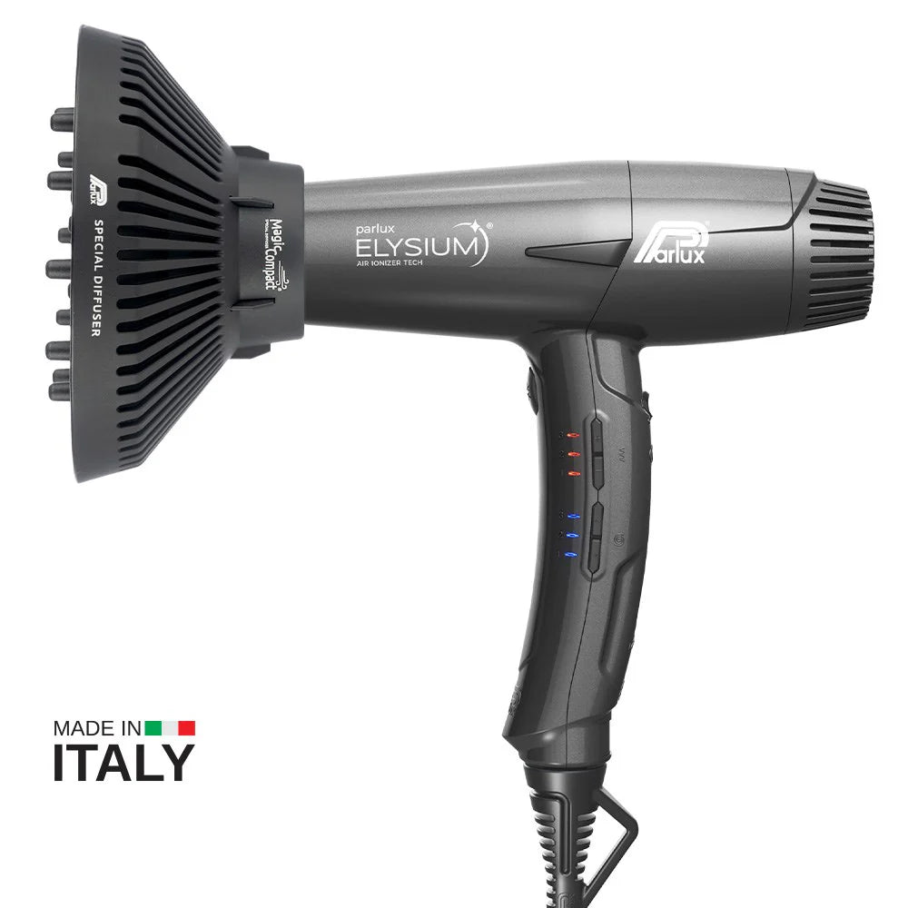 Parlux Elysium Hair Dryer with Diffuser Titanium