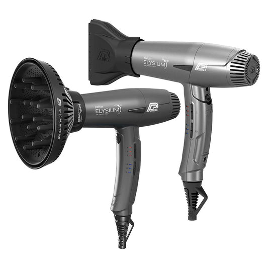 Parlux Elysium Hair Dryer with Diffuser Titanium
