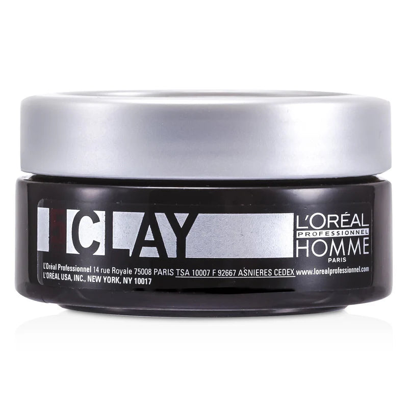 Loreal Homme Strong Hold Matt Clay 50ML