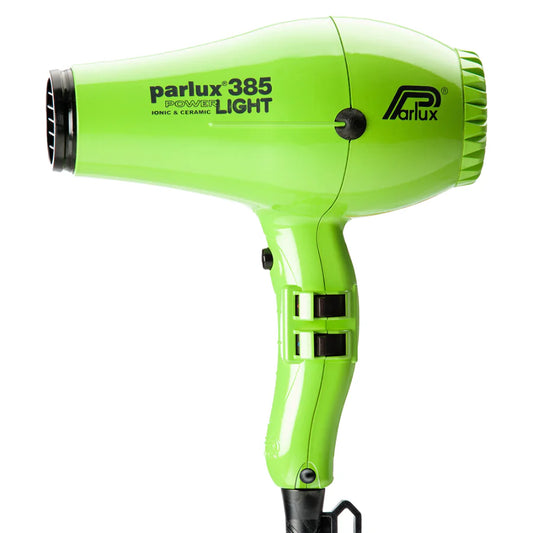 Parlux 385 Power Light Ionic And Ceramic Hair Dryer - Green