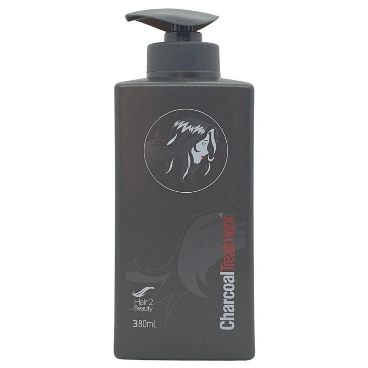 H2B CHARCOAL TREATMENT 380ML bottle front view