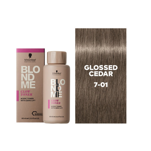 Schwarzkopf Professional BlondME Glow Toner 7-01 Glossed Cedar 60ml