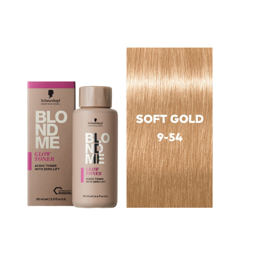Schwarzkopf Professional BlondME Glow Toner 9-54 Soft Gold 60ml