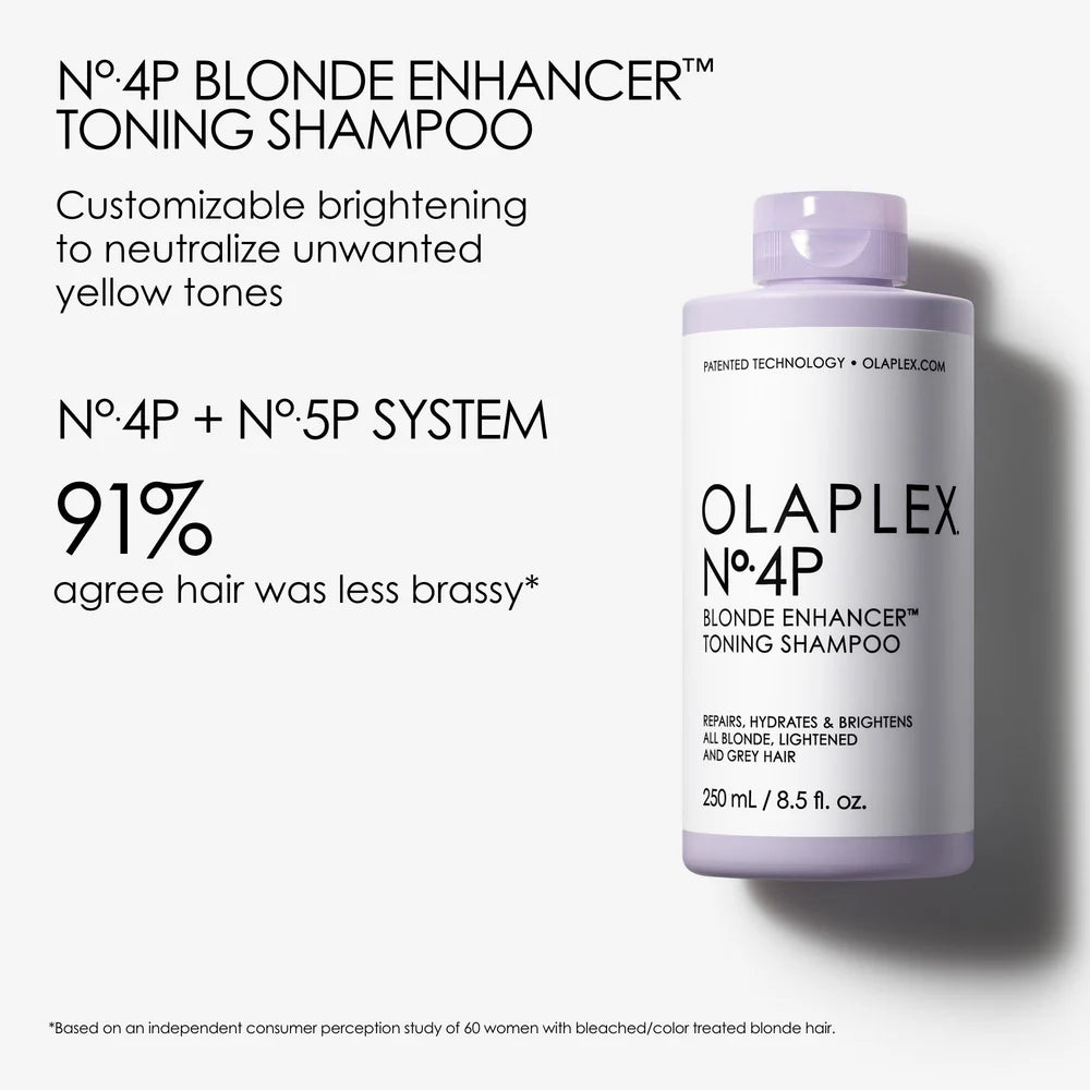 Olaplex No 4P Blonde Enchancer Toning Shampoo 250ML