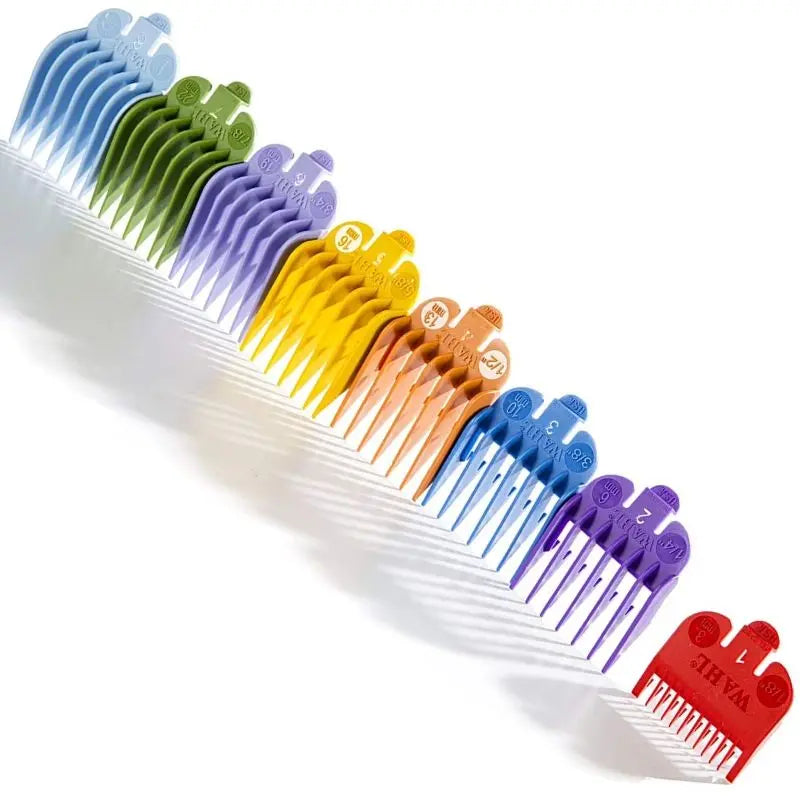 WAHL Colored Clipper Cutting Guides Set