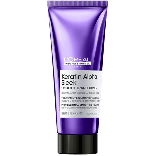 L'Oréal Professionnel Keratin Alpha Sleek Smooth Transformer Smoothing Treatment 200ml