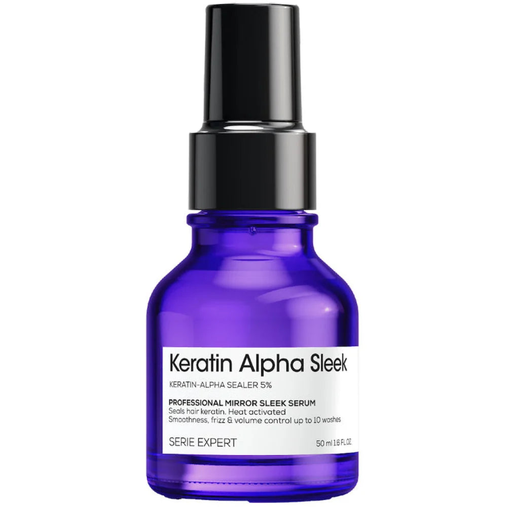 L'Oréal Professionnel Keratin Alpha Sleek Keratin Sealer 5% Mirror Sleek Serum 50ml