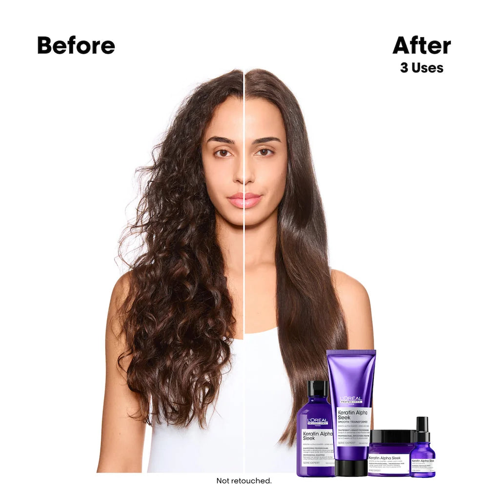 L'Oréal Professionnel Keratin Alpha Sleek Keratin Sealer 5% Mirror Sleek Serum 50ml