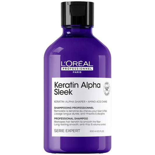 L'Oréal Professionnel Keratin Alpha Sleek Shampoo 300ml