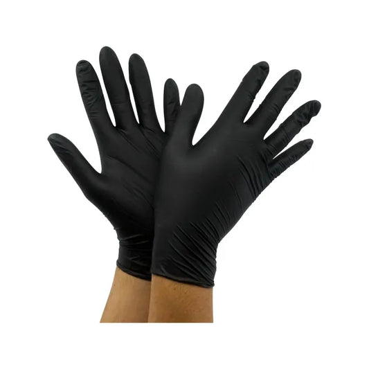 Black Gloves Med