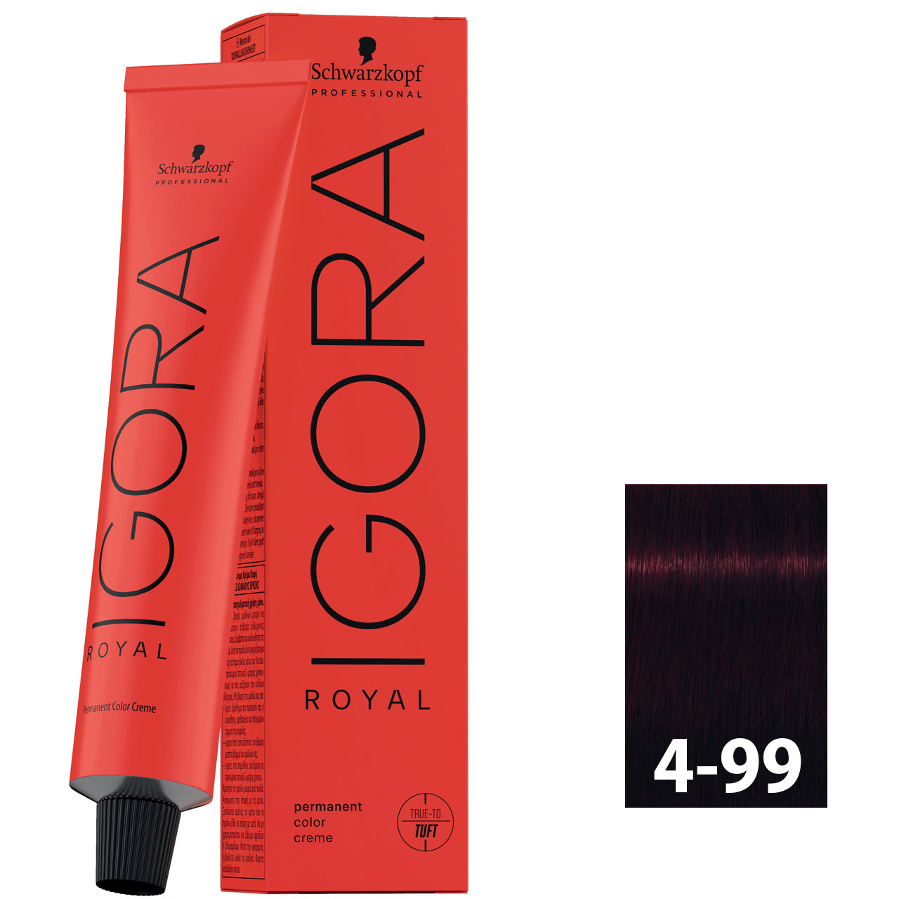 Schwarzkopf Igora Royal 4-99 - Medium Brown Intense Violet 60ML