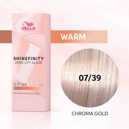 Wella Shinefinity Zero Lift Glaze 07/39 60ML