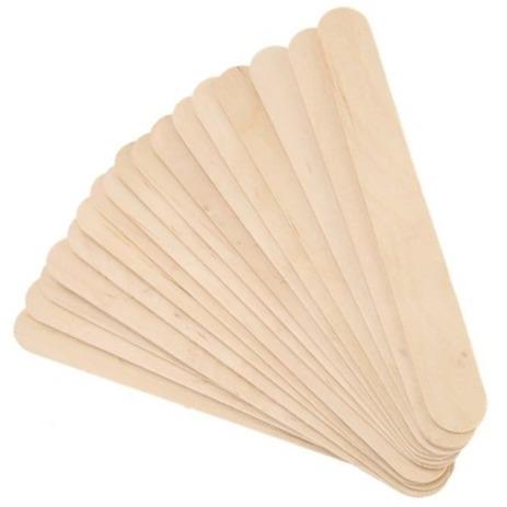 Pure Ox X Large Wooden Spatulas - 100Pk