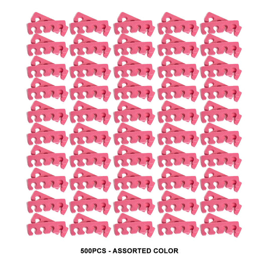 **BULK BUY** Toe Separator Assorted Color 500PCS