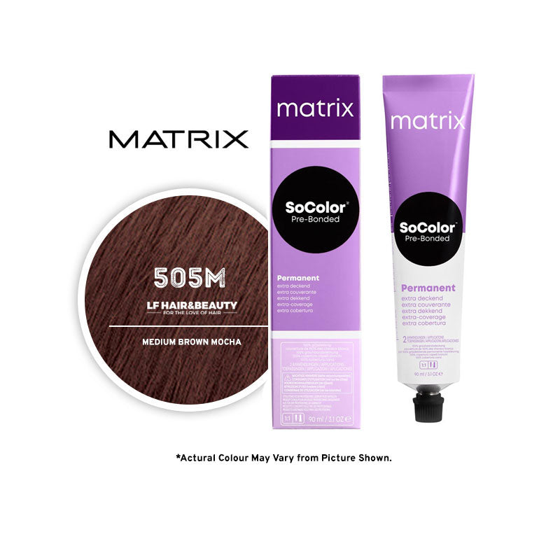 505m Matrix Socolor 505M Mocha 85G - LF Hair and Beauty Supplies