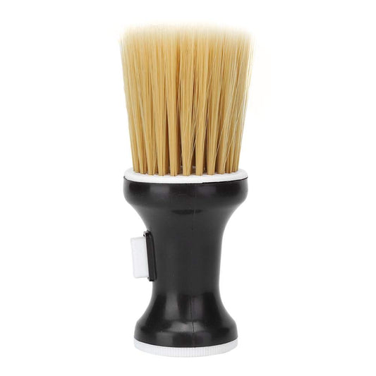 Powder Neck Brush Black Base Natural Bristle