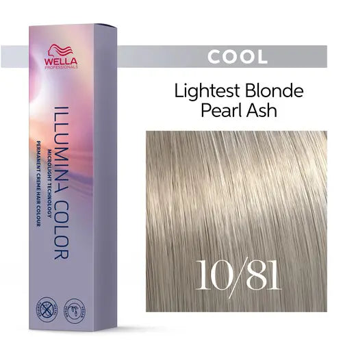 Wella Illumina Color 10/81 Lightest Pearl Ash Blonde 60ML