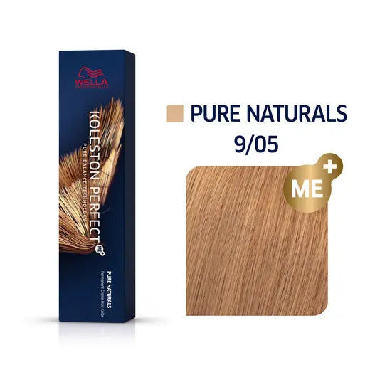 Wella Koleston 9/05 Pure Naturals Very Light Blonde Natural Mahogany 60G