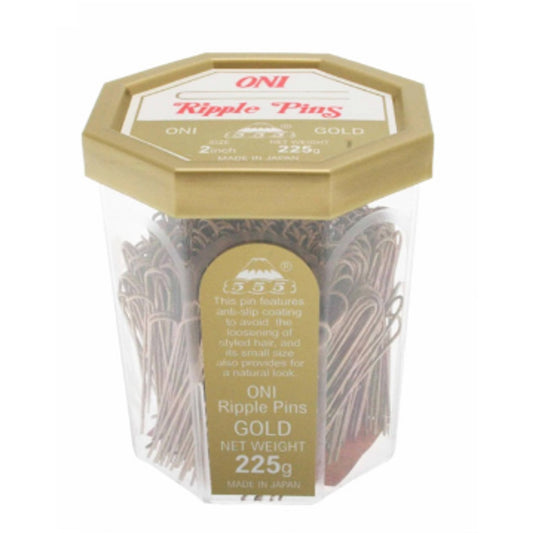 555 2" ONI RIPPLE PINS GOLD 250G packaging