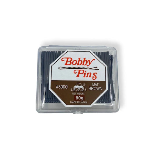 555 BOBBY PINS 2'' MATT BROWN 80G packaging