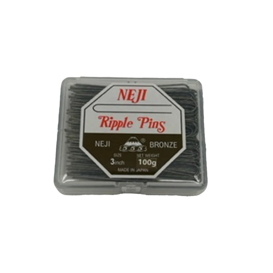 555 NEJI RIPPLE PINS 3" BRONZE 100G packaging