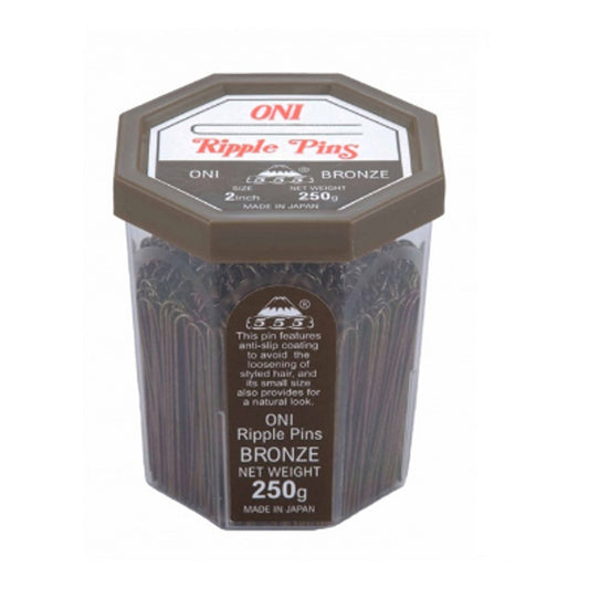 555 ONI RIPPLE PINS 2" BRONZE 250G packaging
