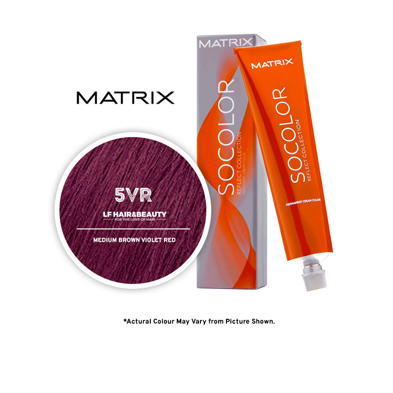 Matrix SoColor Reflect Collection 5VR Medium Brown Violet Red- 85g