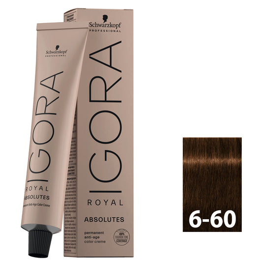 Schwarzkopf Igora Royal Absolutes 6-60 - Dark Blonde Chocolate 60ML