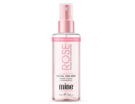 Mine Rose Illuminating Facial Tan Mist 100ML