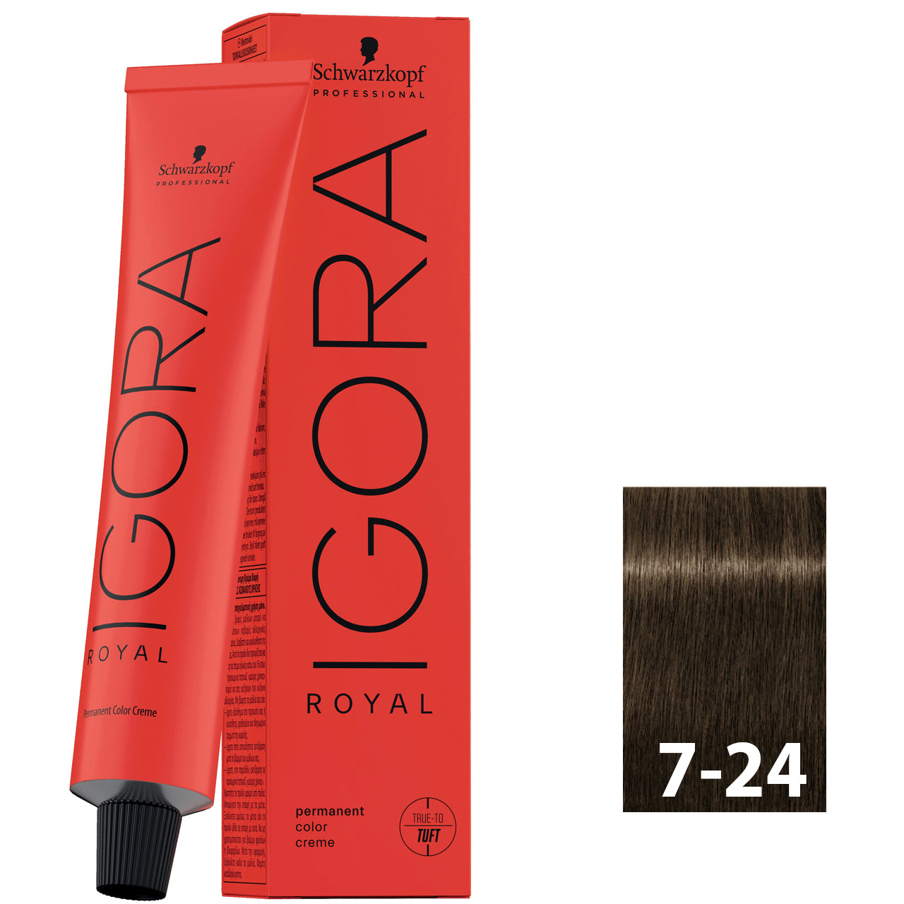 SCHWARZKOPF IGORA ROYAL 7-24 - Medium Brown Red 60ML