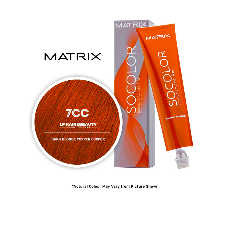 Matrix SoColor Reflect Collection 7CC Dark Blonde Copper Copper - 85g