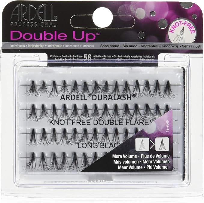 Ardell Double Long Black Knot Free Natural