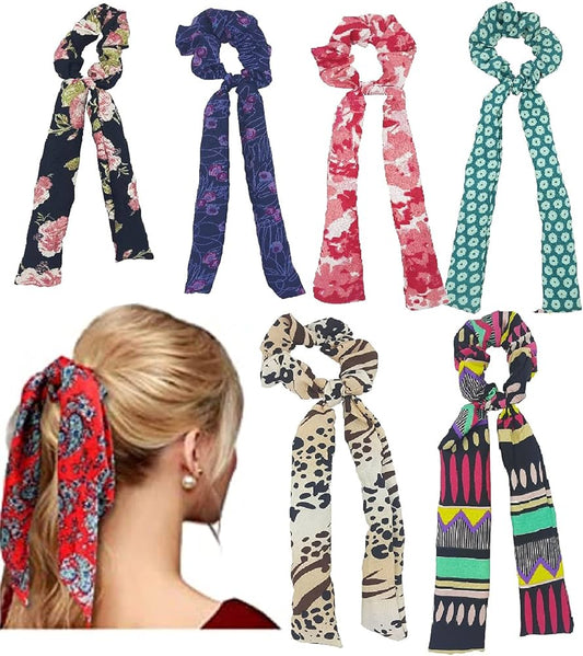 Ponytail Scarf - Assorted