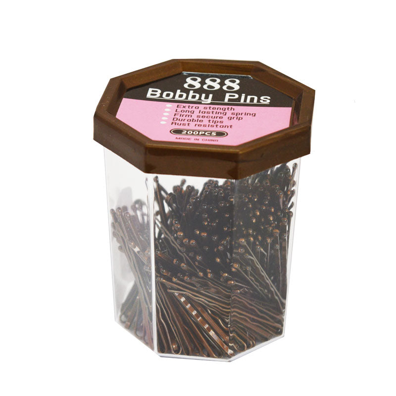 888 Bobby Pins Brown 2In 200Pcs