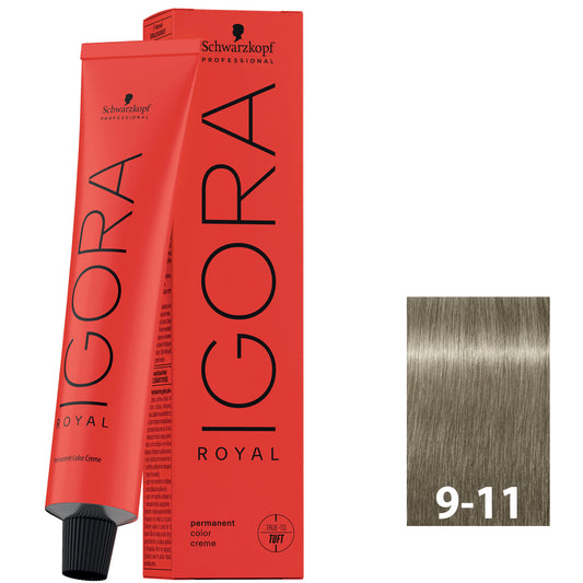 Schwarzkopf Igora Royal 9-11 Light Blonde Ash Extra 60ML