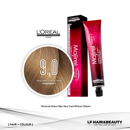 L'Oreal Majirel Permanent Hair Color 9.0 Deep Very Light Blonde 50ml