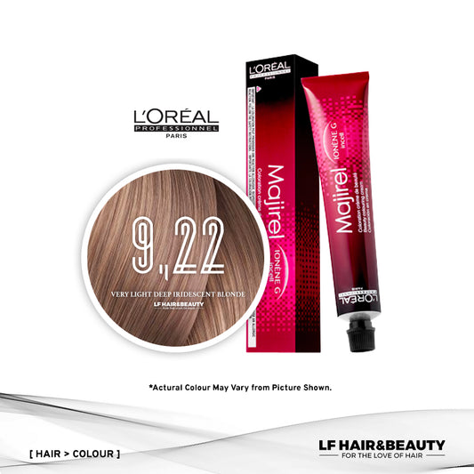 L'Oreal Majirel Permanent Hair Color 9.22 Very Light Iridescent Blonde 50ml