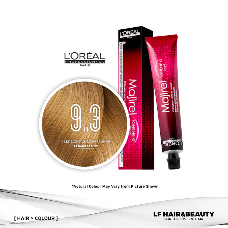 L'Oreal Majirel Permanent Hair Color 9.3 Very Light Golden Blonde 50ml