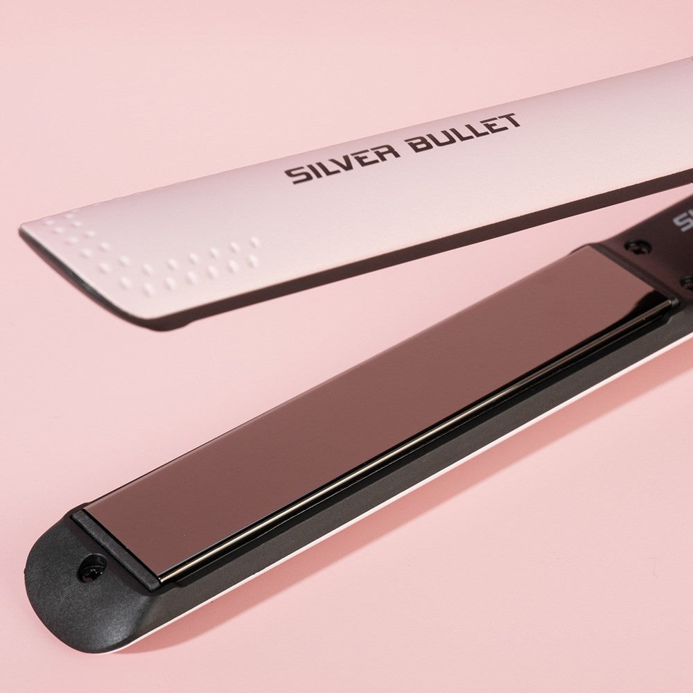 Silver Bullet City Chic Titanium Floating Plate Hair Straightener Pink