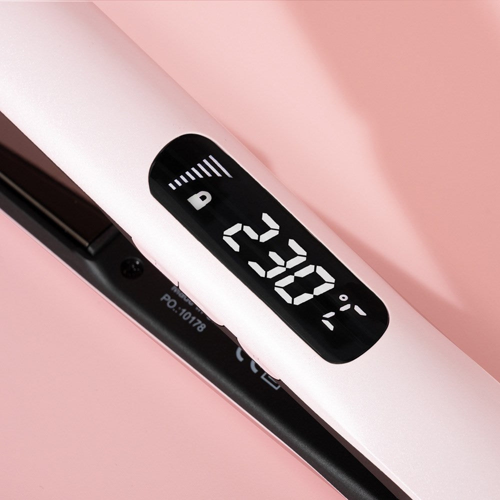 Silver Bullet City Chic Titanium Floating Plate Hair Straightener Pink