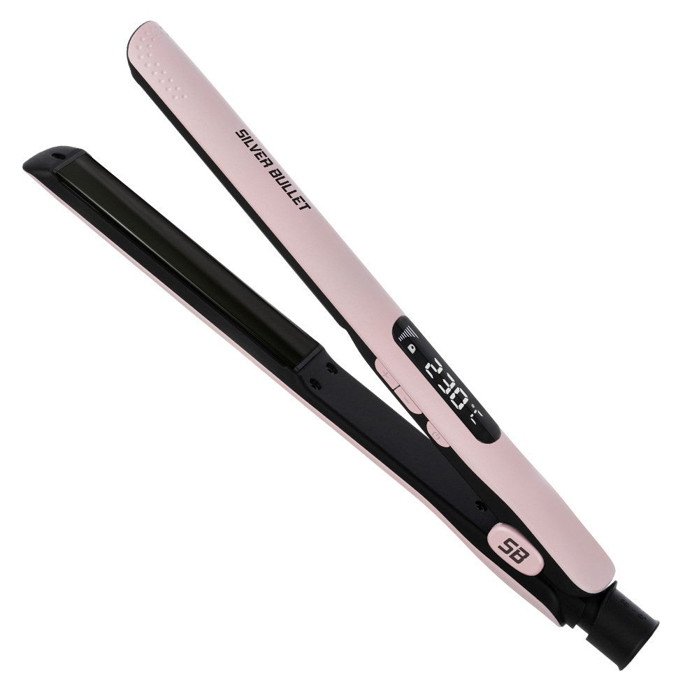 Silver Bullet City Chic Titanium Floating Plate Hair Straightener Pink
