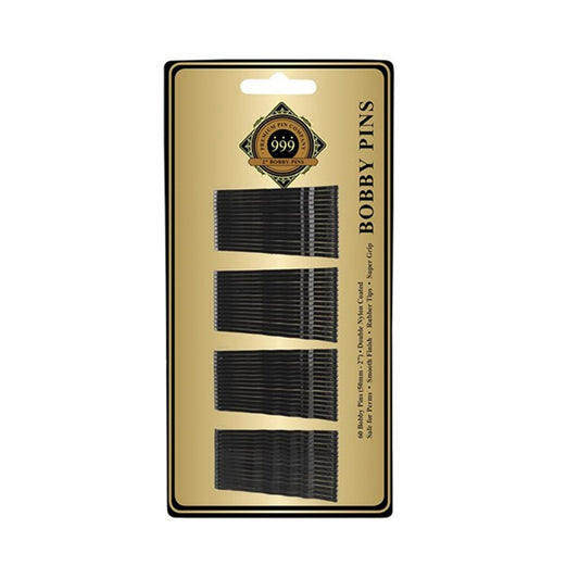 999 BOBBY PINS 2" BLACK 60 PACK packaging